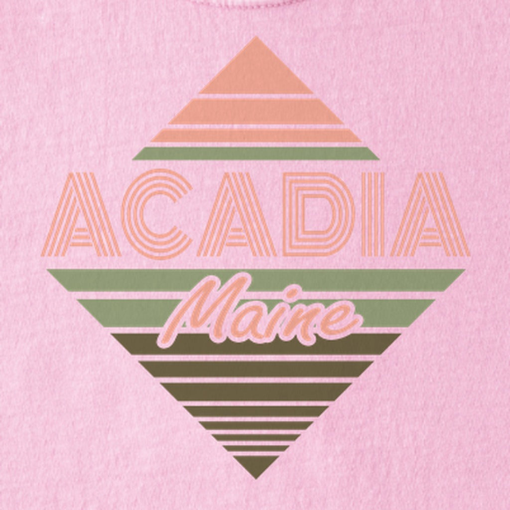 Diamond Retro Acadia Kids Cotton T-Shirt