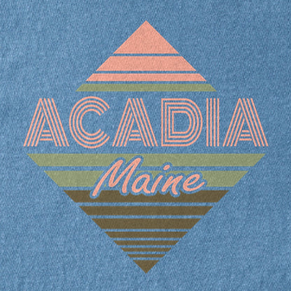 Diamond Retro Acadia Kids Cotton T-Shirt