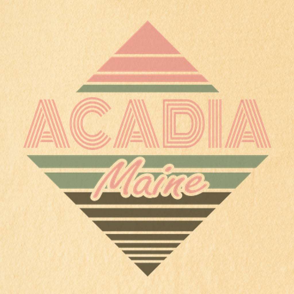 Diamond Retro Acadia Kids Cotton T-Shirt