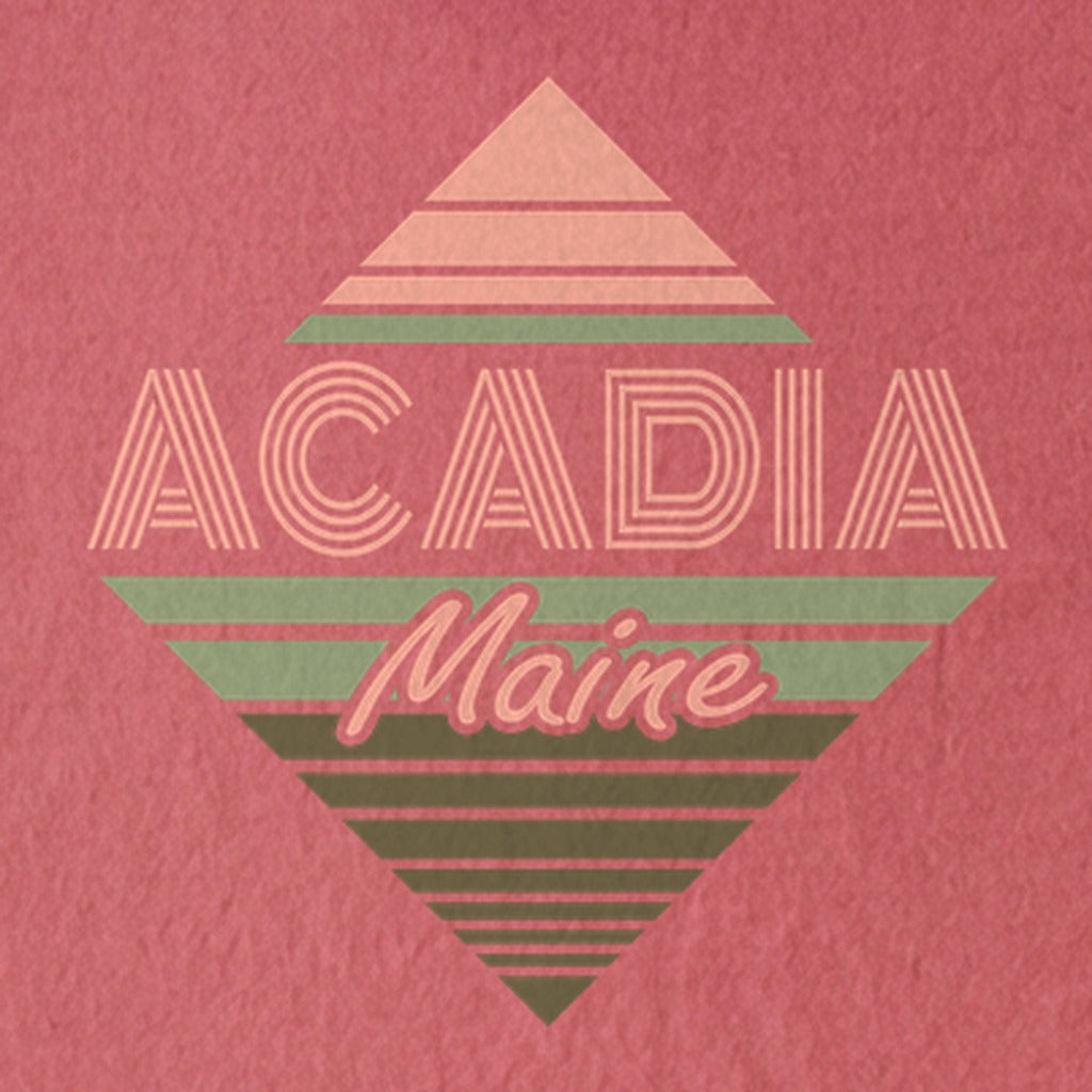 Diamond Retro Acadia Kids Cotton T-Shirt