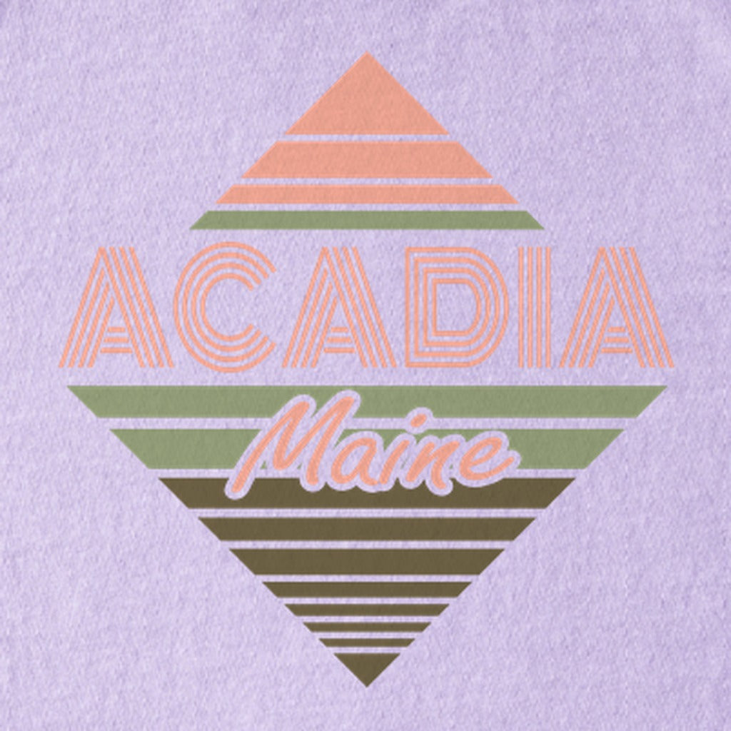 Diamond Retro Acadia Kids Cotton T-Shirt