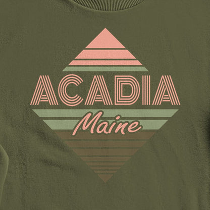 Diamond Retro Acadia Crewneck Sweatshirt