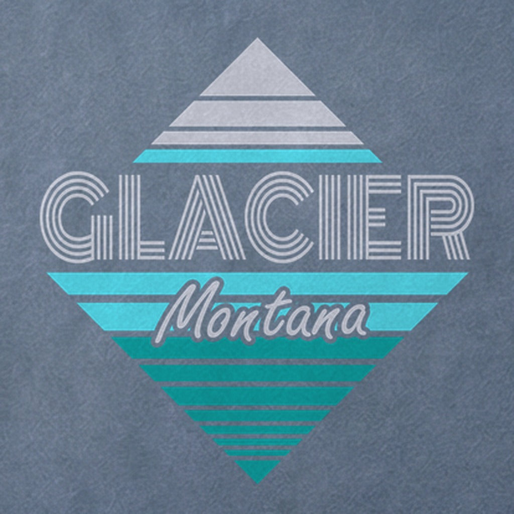 Diamond Retro Glacier Cotton T-Shirt