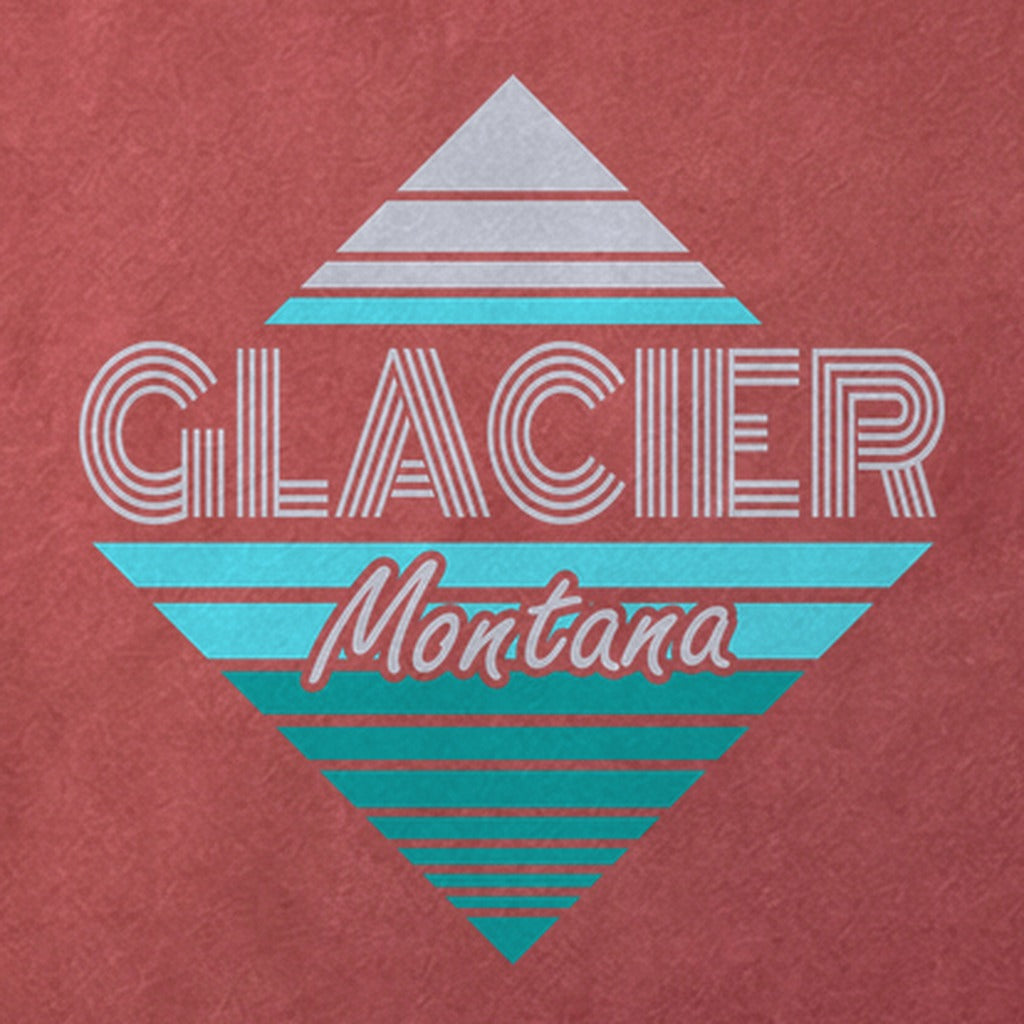 Diamond Retro Glacier Cotton T-Shirt
