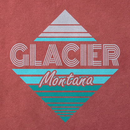 Diamond Retro Glacier Cotton T-Shirt