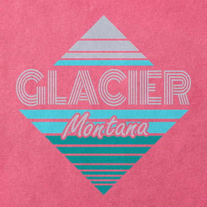 Diamond Retro Glacier Cotton T-Shirt