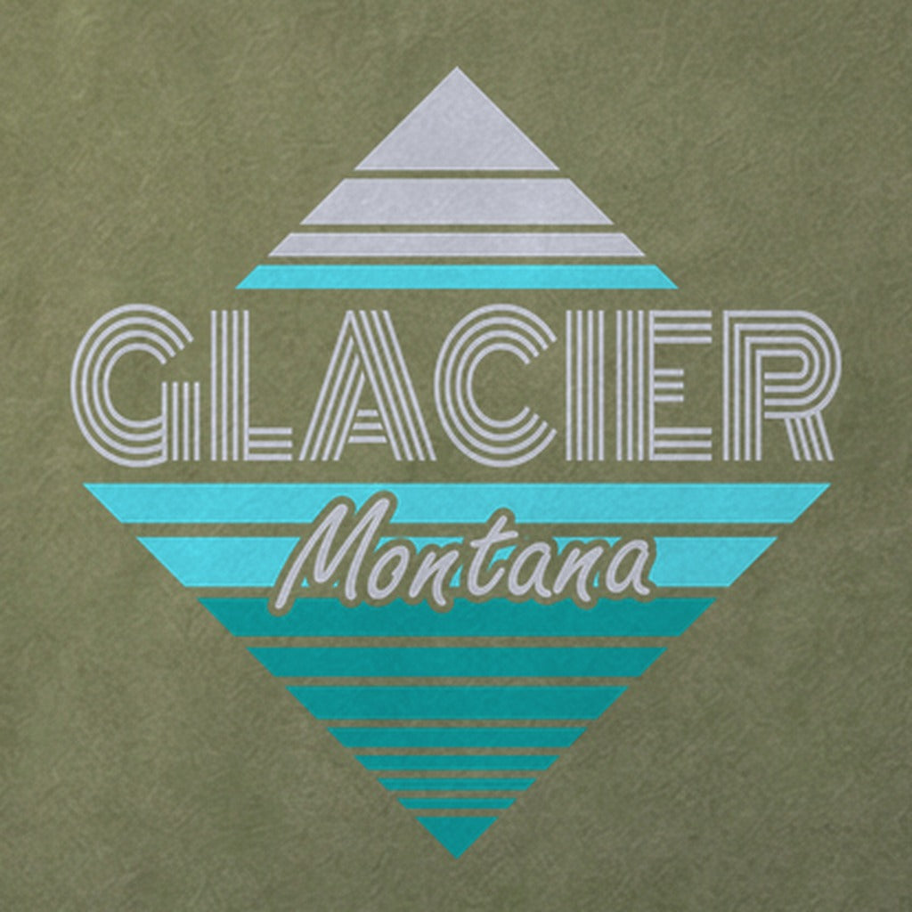 Diamond Retro Glacier Cotton T-Shirt
