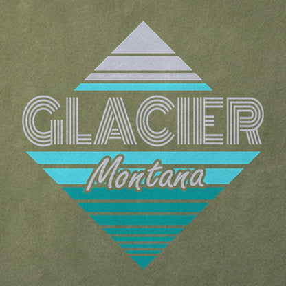 Diamond Retro Glacier Cotton T-Shirt