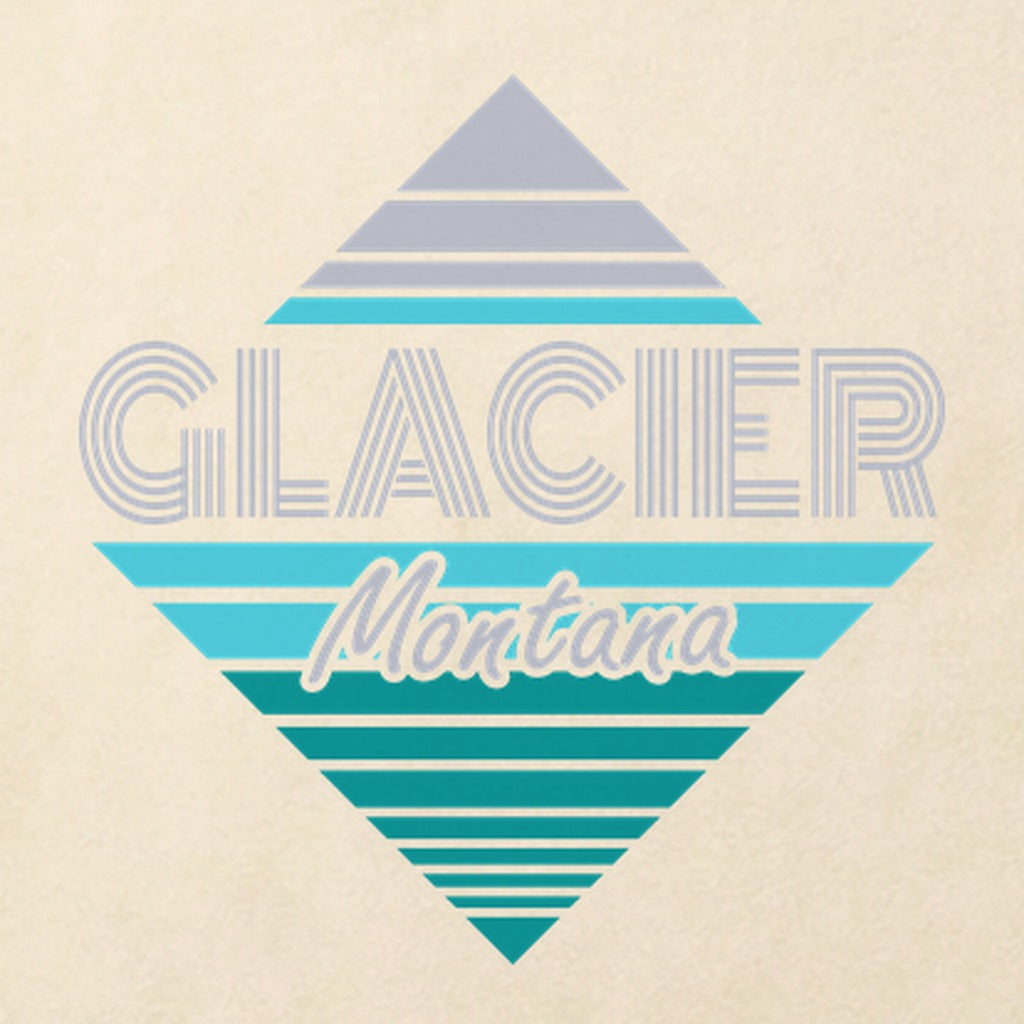 Diamond Retro Glacier Cotton T-Shirt