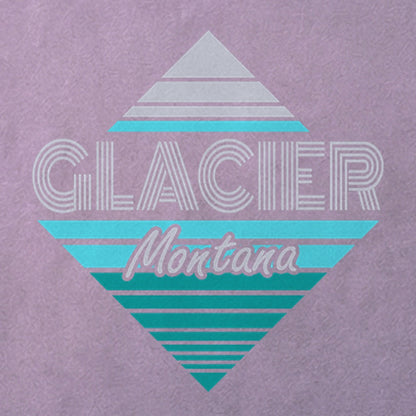 Diamond Retro Glacier Cotton T-Shirt