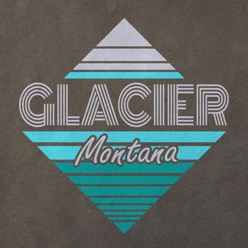 Diamond Retro Glacier Cotton T-Shirt