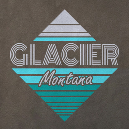 Diamond Retro Glacier Cotton T-Shirt