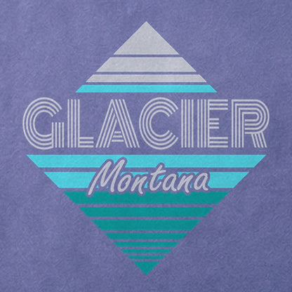 Diamond Retro Glacier Cotton T-Shirt