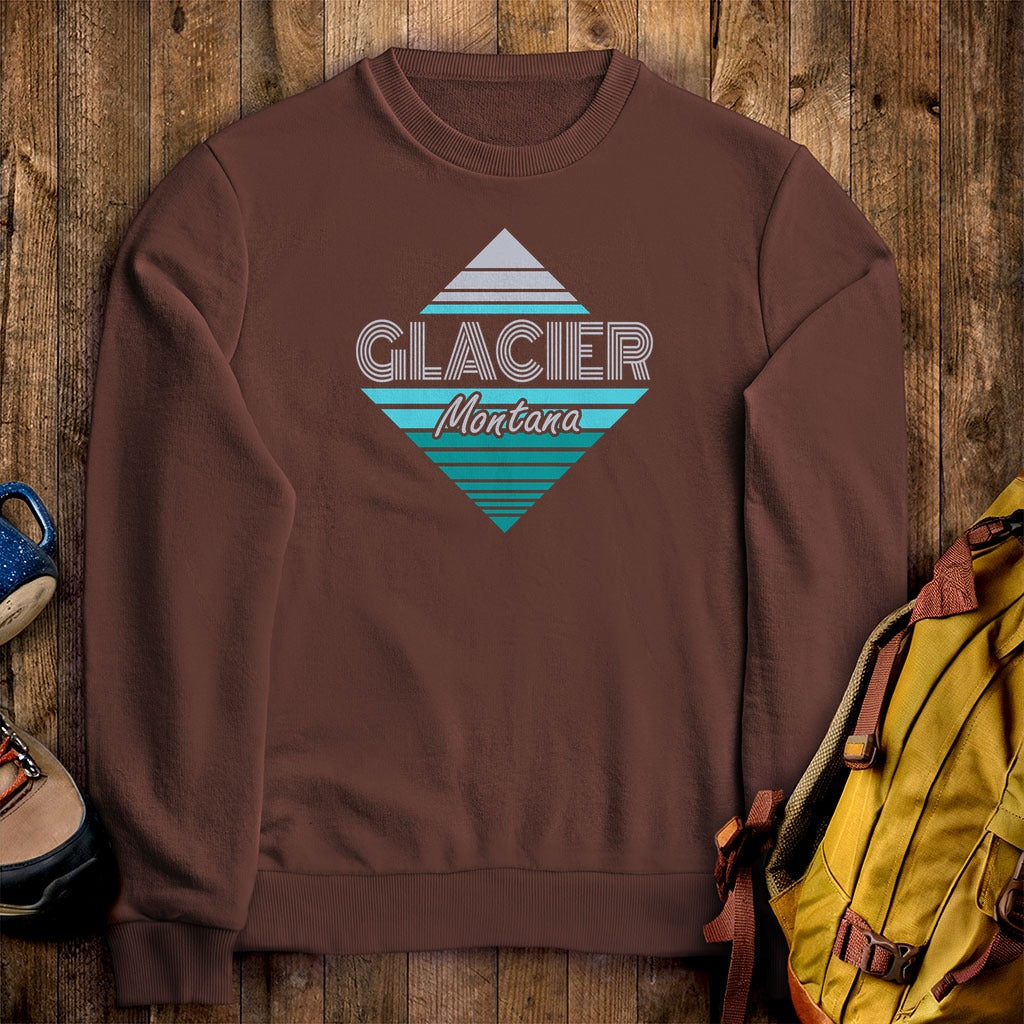 Diamond Retro Glacier Crewneck Sweatshirt