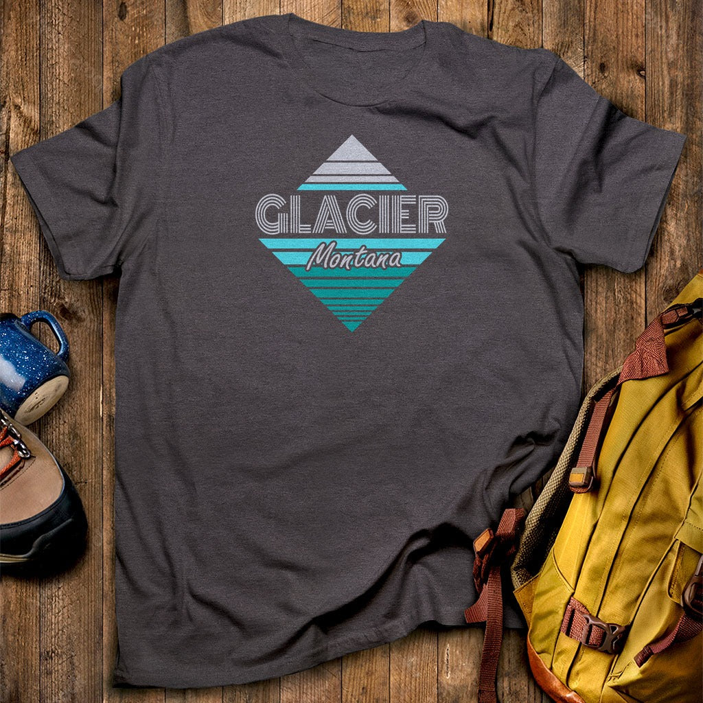 Diamond Retro Glacier T-Shirt