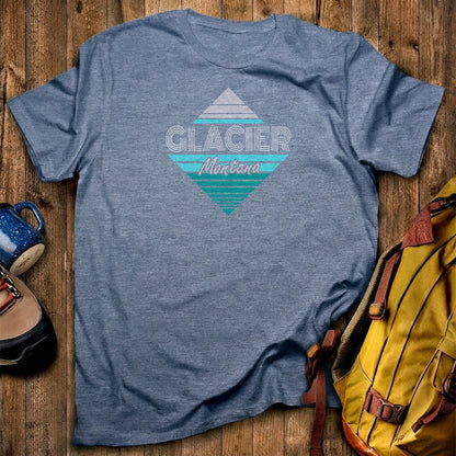 Diamond Retro Glacier T-Shirt