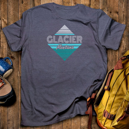 Diamond Retro Glacier T-Shirt