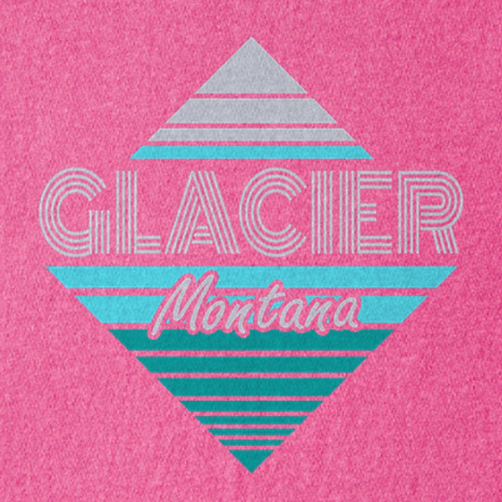 Diamond Retro Glacier Kids Cotton T-Shirt
