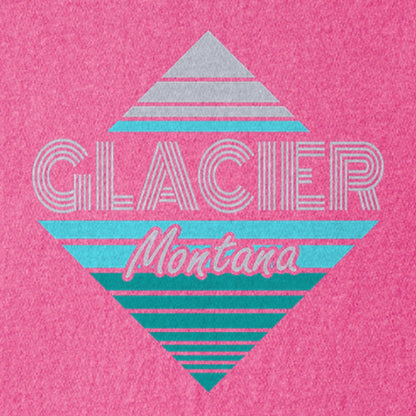 Diamond Retro Glacier Kids Cotton T-Shirt