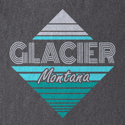 Diamond Retro Glacier Kids Cotton T-Shirt
