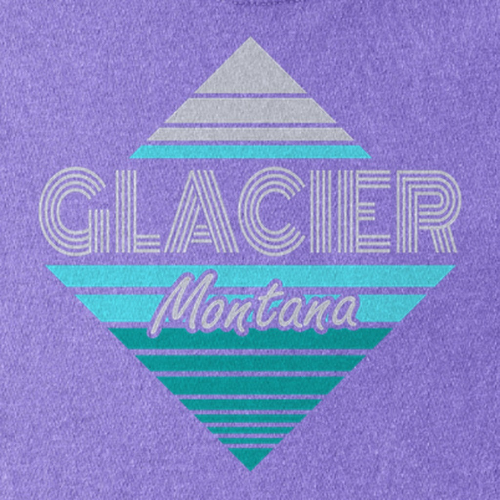 Diamond Retro Glacier Kids Cotton T-Shirt