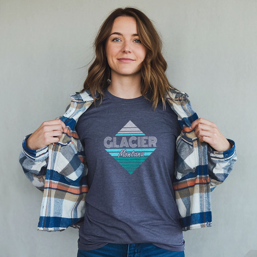 Diamond Retro Glacier T-Shirt