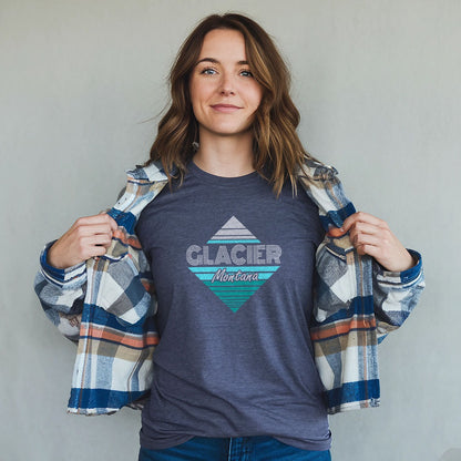 Diamond Retro Glacier T-Shirt