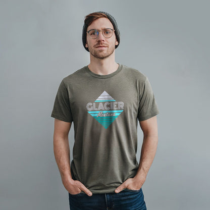 Diamond Retro Glacier T-Shirt