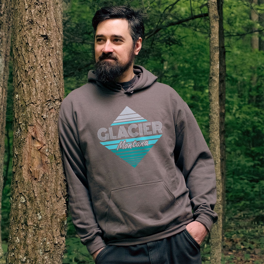 Diamond Retro Glacier Hoodie