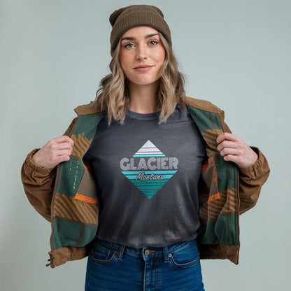 Diamond Retro Glacier T-Shirt