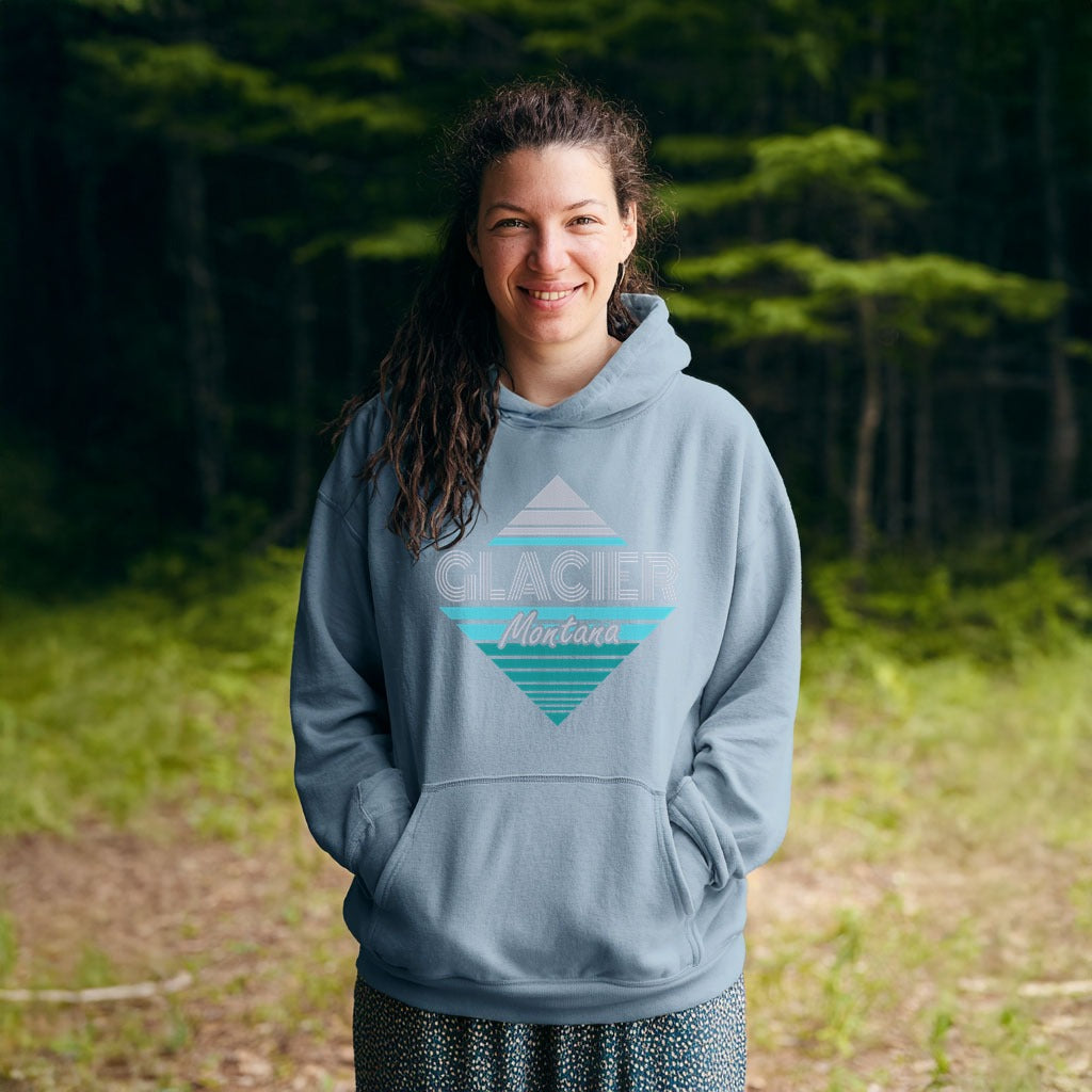 Diamond Retro Glacier Hoodie
