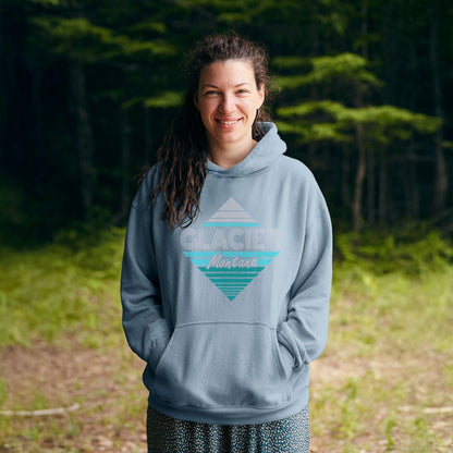 Diamond Retro Glacier Hoodie