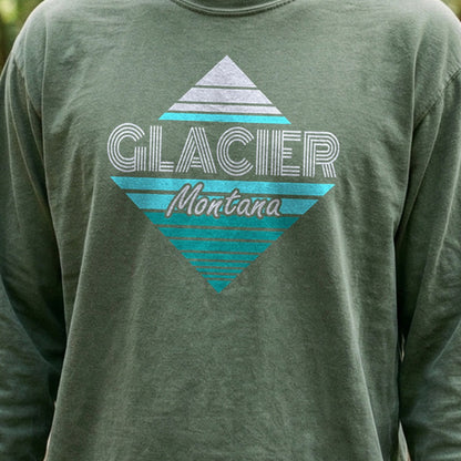 Diamond Retro Glacier Premium Long Sleeve