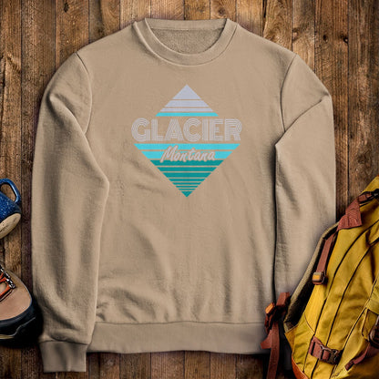Diamond Retro Glacier Crewneck Sweatshirt