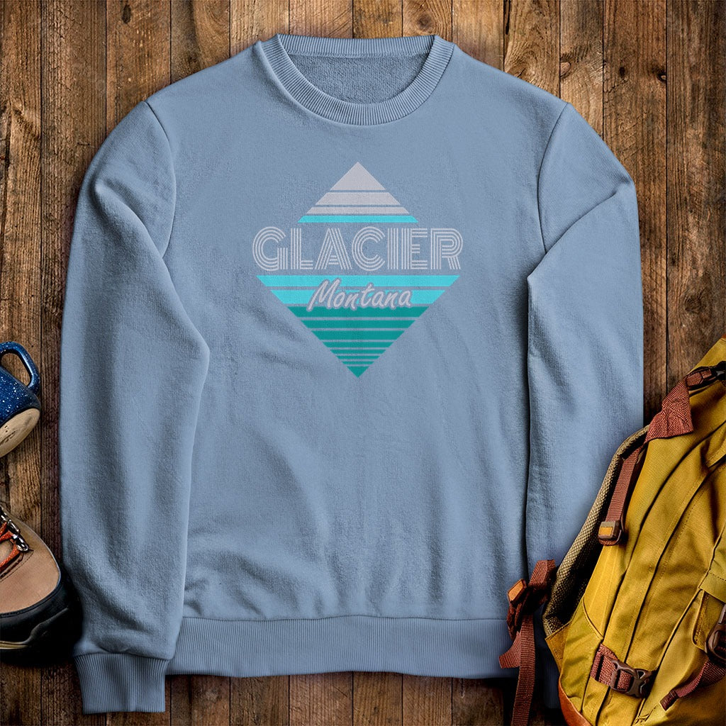 Diamond Retro Glacier Crewneck Sweatshirt