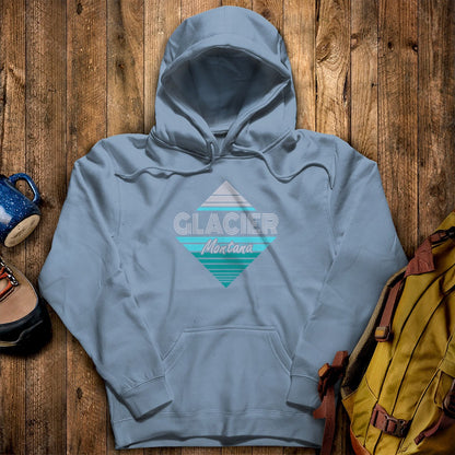 Diamond Retro Glacier Hoodie