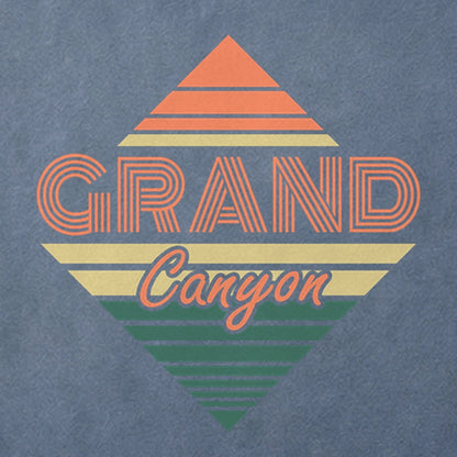 Diamond Retro Grand Canyon Cotton T-Shirt