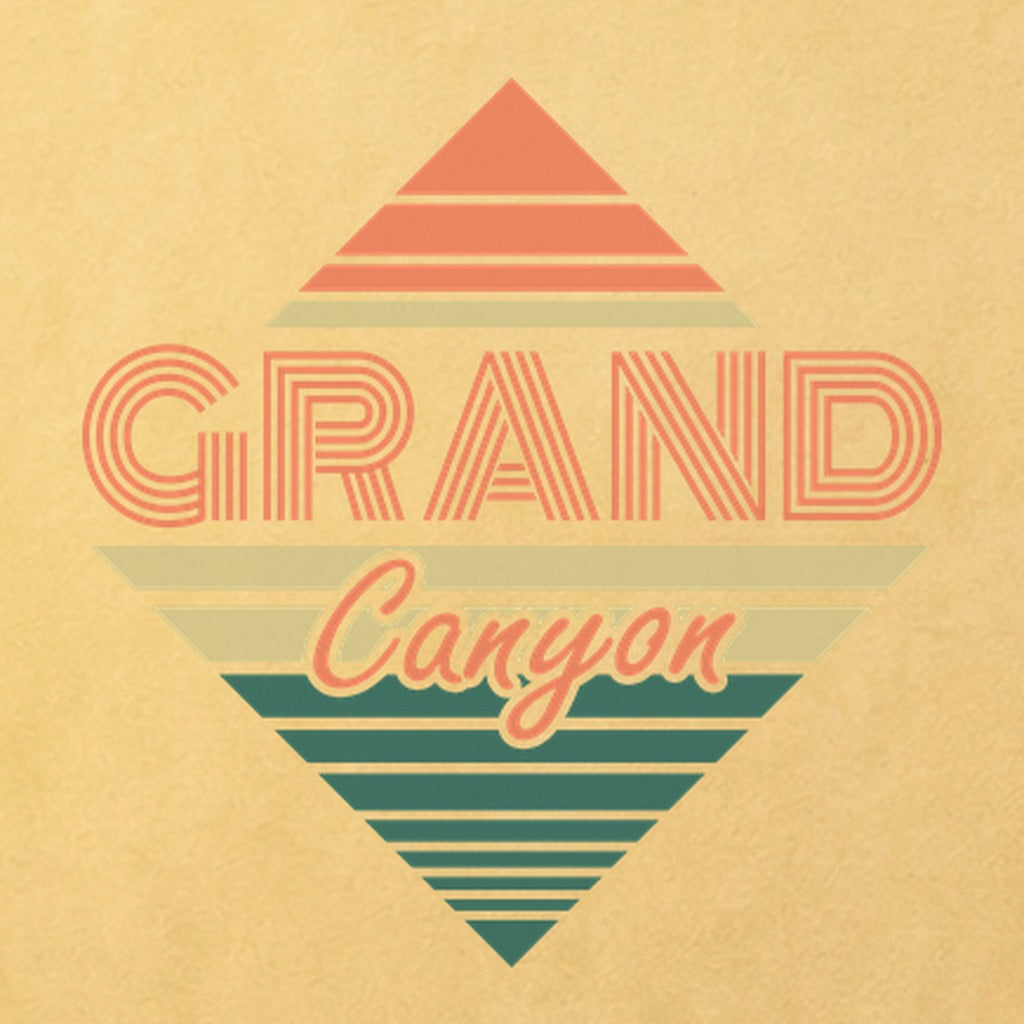 Diamond Retro Grand Canyon Cotton T-Shirt