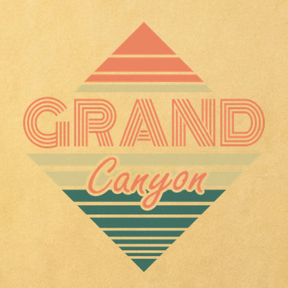 Diamond Retro Grand Canyon Cotton T-Shirt