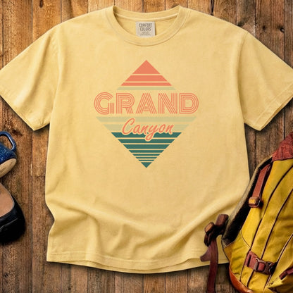 Diamond Retro Grand Canyon Cotton T-Shirt