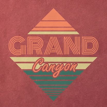 Diamond Retro Grand Canyon Cotton T-Shirt