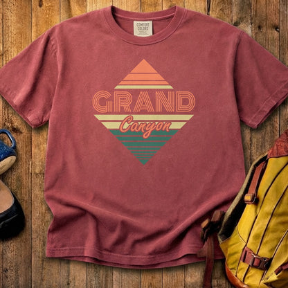 Diamond Retro Grand Canyon Cotton T-Shirt