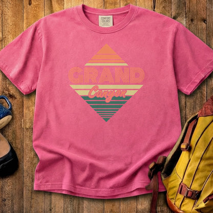 Diamond Retro Grand Canyon Cotton T-Shirt