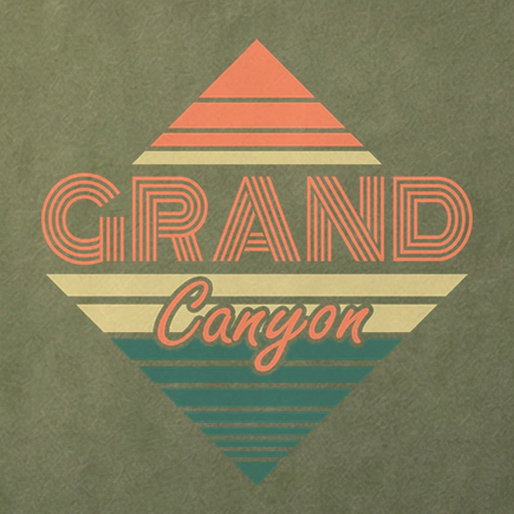 Diamond Retro Grand Canyon Cotton T-Shirt