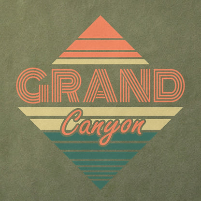 Diamond Retro Grand Canyon Cotton T-Shirt