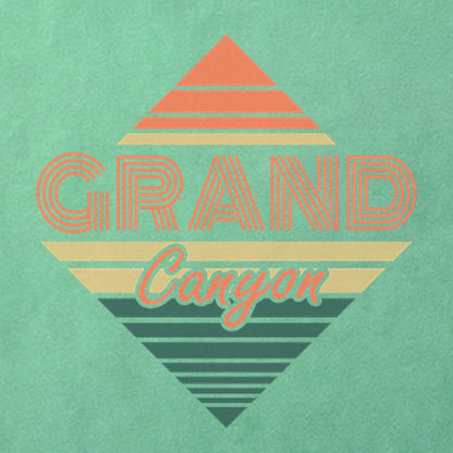 Diamond Retro Grand Canyon Cotton T-Shirt