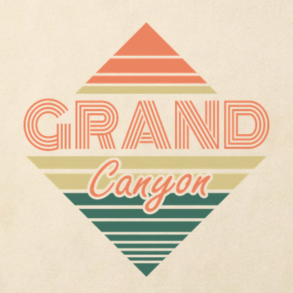 Diamond Retro Grand Canyon Cotton T-Shirt