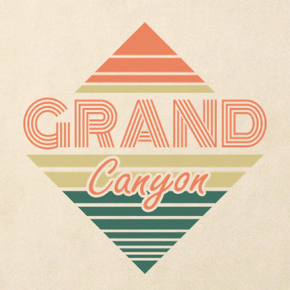 Diamond Retro Grand Canyon Cotton T-Shirt