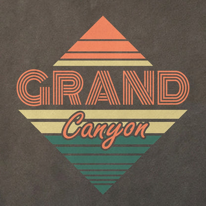 Diamond Retro Grand Canyon Cotton T-Shirt