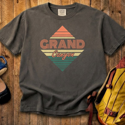 Diamond Retro Grand Canyon Cotton T-Shirt